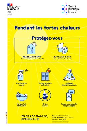 conseils en cas de canicule