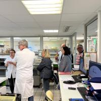 Inauguration centre de prélèvement